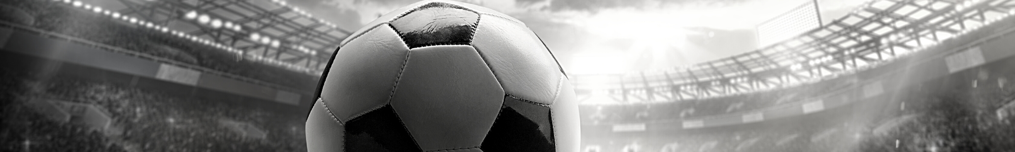 soccer ball in stadium